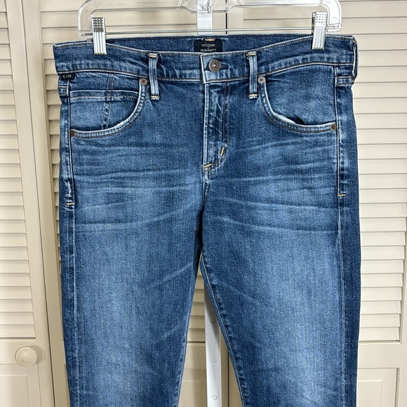 Citizens of Humanity Elsa Mid Rise Slim Fit Crop - New Moon Size 29 - Picture 5 of 15